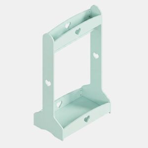 Bengaleiro infantil Haandsvanssad con compartimento aberto126x73x43cm Verde menta en.casa