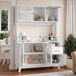 Armario de cocina con 6 puertas y 1 cajón 120 Armario de cocina con 6 puertas y 1 cajón 120 Blanco