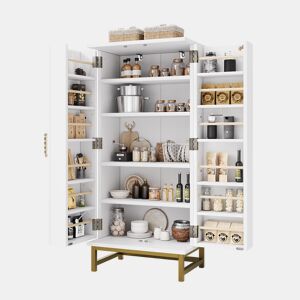 Armário de cozinha de painel de partículas com 2 portas,branco