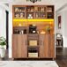 Armario de cocina con 4 puertas Armario de cocina con 4 puertas Marrón