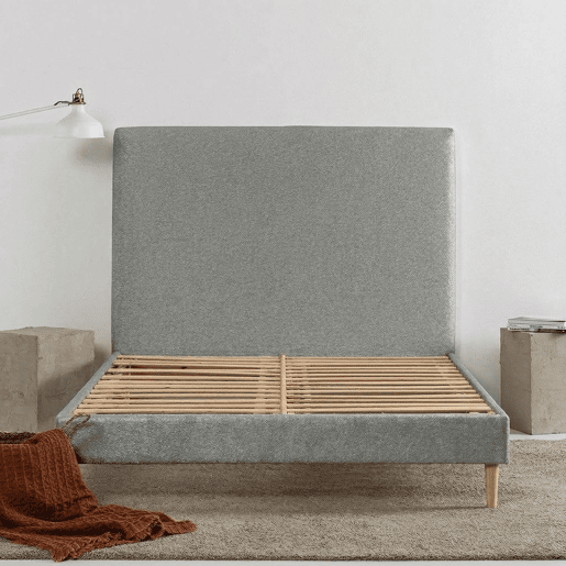 Cabeceira Ascot Graphite 120 x 135 cm - Indream