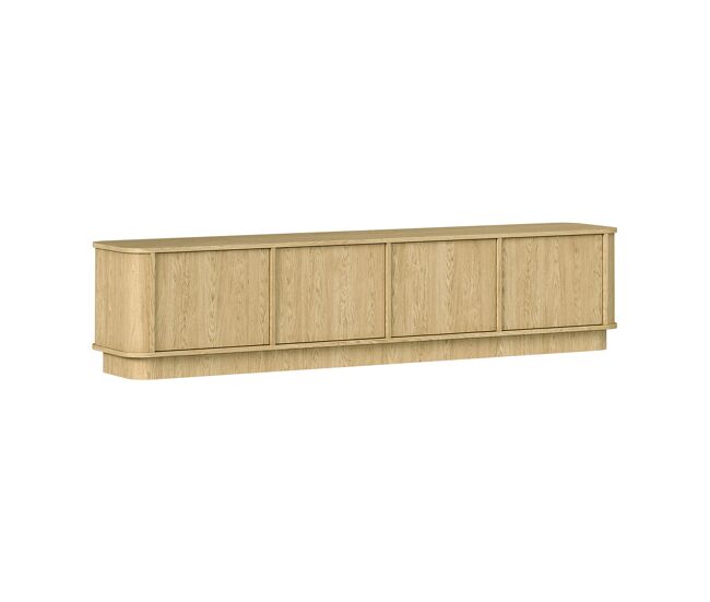 Mueble TV 4 puertas 200 cm Halina Madera