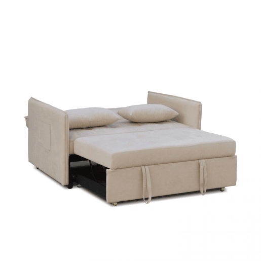 Sofá-cama Nasya Bege 183 x 96 x 119 cm