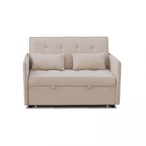 Sofá-cama Nasya Bege 183 x 96 x 119 cm