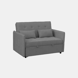 Sofá-cama Nasya Cinzento 183 x 96 x 119 cm