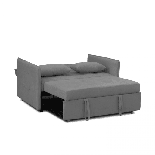 Sofá-cama Nasya Cinzento 183 x 96 x 119 cm