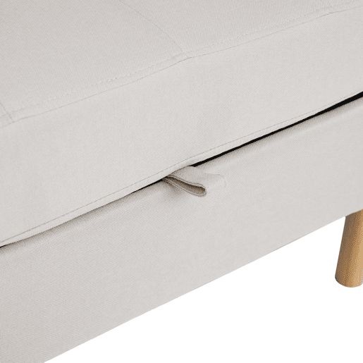 Sofá de canto 212 x 130 x 86 cm com arrumação - chaise longue reversível, sofá de canto de 3 lugares em tecido não tecido, para espaços pequenos, com baú - bege, 3 lugares Sofá de canto 212 x 130 x 86 cm com arrumação - chaise longue reversível, sofá de canto de 3 lugares em tecido não tecido, para espaços pequenos, com baú - bege, 3 lugares