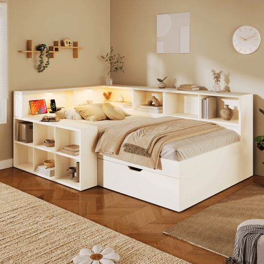 Cama juvenil,cama de solteiro de madeira maciça 90x200 cm,branco Cama juvenil,cama de solteiro de madeira maciça 90x200 cm,branco