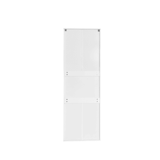 Vitrine de pé 55×38×166 cm - Com 3 prateleiras de vidro, iluminação LED - Branca Vitrine de pé 55×38×166 cm - Com 3 prateleiras de vidro, iluminação LED - Branca