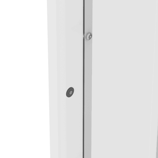 Vitrine multifuncional 40x29x170 cm - Luz LED RGB, painel acrÃlico, design simples - Branco Vitrine multifuncional 40x29x170 cm - Luz LED RGB, painel acrÃlico, design simples - Branco