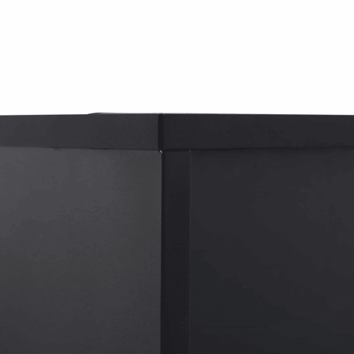 Vitrine preta de alto brilho - Vitrine com portas de vidro, iluminação LED, 3 prateleiras, para colecionáveis e perfumes - Preto Vitrine preta de alto brilho - Vitrine com portas de vidro, iluminação LED, 3 prateleiras, para colecionáveis e perfumes - Preto