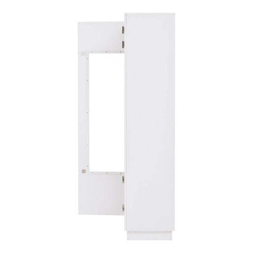Vitrine 60x40x180 cm - Porta acrÃlica, LED, 3 prateleiras de vidro, alto brilho - Branco Vitrine 60x40x180 cm - Porta acrÃlica, LED, 3 prateleiras de vidro, alto brilho - Branco