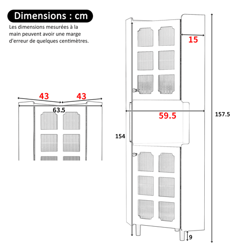 Armário de canto com iluminação LED - multifuncional, acabamento lacado, MDF, para sala de estar, quarto, casa de banho, sala de jantar - Branco Armário de canto com iluminação LED - multifuncional, acabamento lacado, MDF, para sala de estar, quarto, casa de banho, sala de jantar - Branco