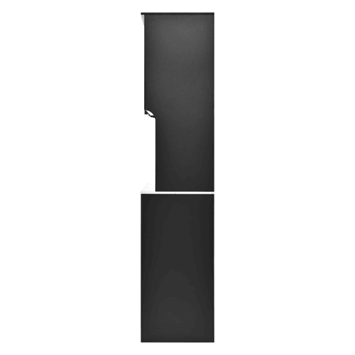 Vitrine alta com aparador - efeito mármore, vidro com iluminação LED, MDF, grande capacidade de arrumação - pretobranco Vitrine alta com aparador - efeito mármore, vidro com iluminação LED, MDF, grande capacidade de arrumação - pretobranco
