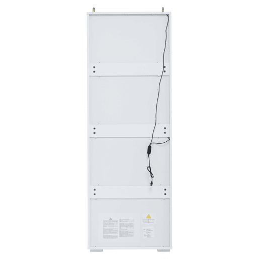 Vitrine 60x40x170 cm - Portas acrÃlicas, LED, 2 prateleiras de vidro, alto brilho - Branco Vitrine 60x40x170 cm - Portas acrÃlicas, LED, 2 prateleiras de vidro, alto brilho - Branco