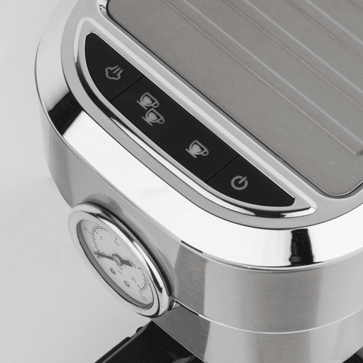 H.Koenig Cafetera Professional Espresso Automática Presión 20 Bar EXP820, Acero inox, Portátil, 1.1L H.Koenig Cafetera Professional Espresso Automática Presión 20 Bar EXP820, Acero inox, Portátil, 1.1L