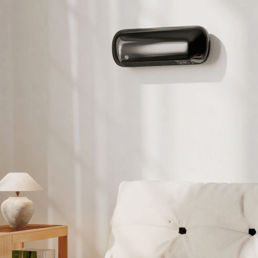 HOMCOM Aquecedor Elétrico Cerâmico de Parede 2000 W com 3 Modos, Ecrã LED, Termóstato Ajustável, Temporizador 24 h, Oscilação, Comando à Distância e Deteção de Janelas Abertas HOMCOM Aquecedor Elétrico Cerâmico de Parede 2000 W com 3 Modos, Ecrã LED, Termóstato Ajustável, Temporizador 24 h, Oscilação, Comando à Distância e Deteção de Janelas Abertas