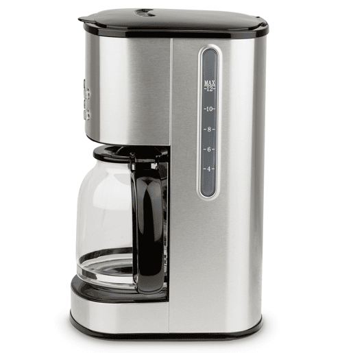 Máquina de café programável MG30 Hkoenig, prateada, 1000W, 1,5L, mantém o café quente Máquina de café programável MG30 Hkoenig, prateada, 1000W, 1,5L, mantém o café quente