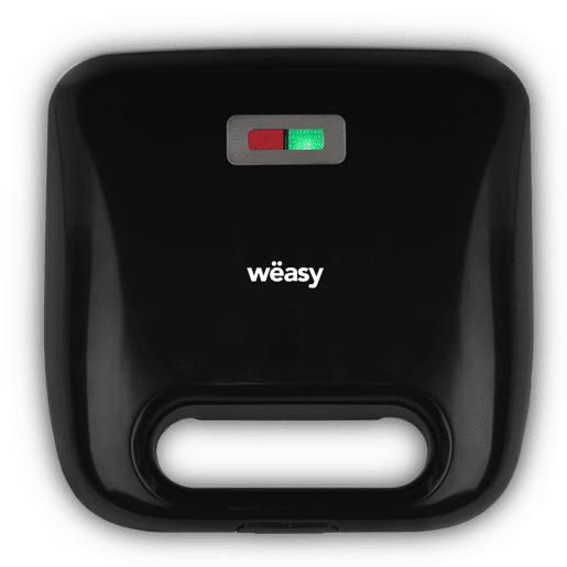 Máquina de tostas 4 em 1 JOY600 Hkoenig, preto, 750W, placas intermutáveis