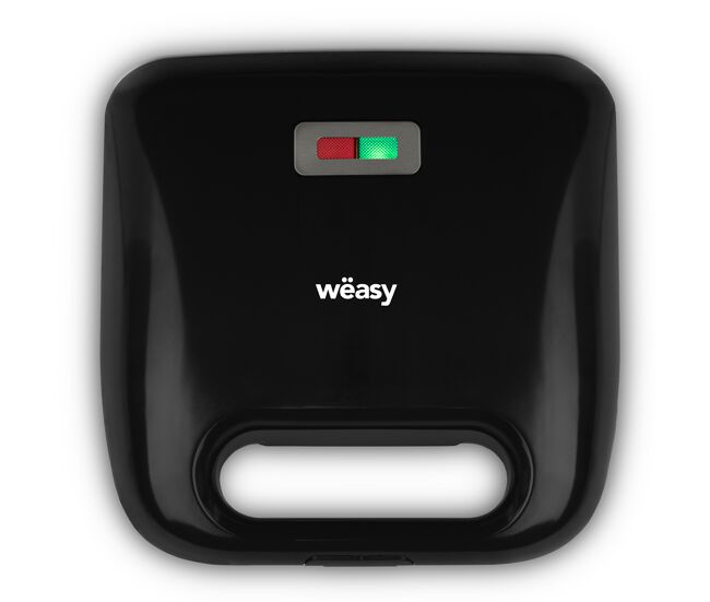 Sandwichera 4 en 1 joy600 hkoenig, negro, 750w, placas intercambiables