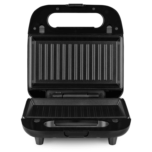 Máquina de tostas 4 em 1 JOY600 Hkoenig, preto, 750W, placas intermutáveis