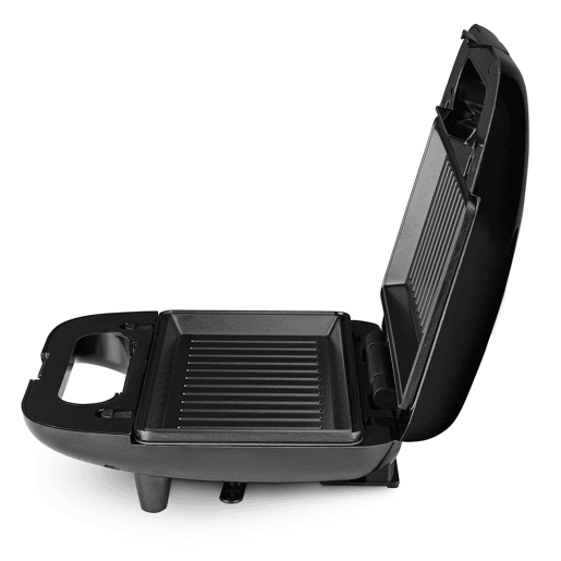 Máquina de tostas 4 em 1 JOY600 Hkoenig, preto, 750W, placas intermutáveis