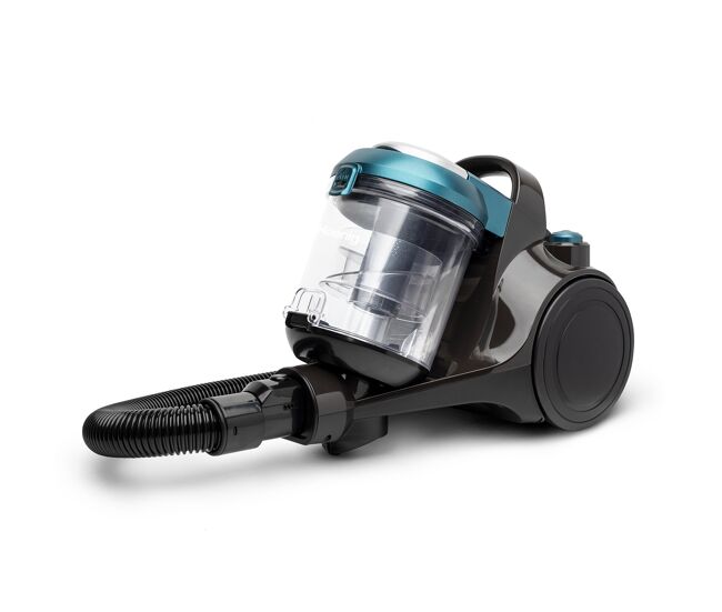 Aspirador sin bolsa stc62 h.koenig, azul, cepillo para parquet, filtro hepa 12, 850w, 79db