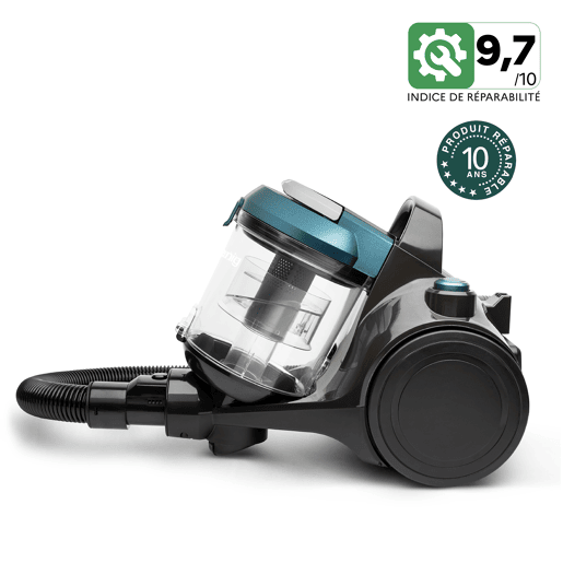 H.Koenig aspirador ciclónico sem saco STC62, azul, para pavimentos duros, alcatifas, parquet, filtro hepa 12, 850W H.Koenig aspirador ciclónico sem saco STC62, azul, para pavimentos duros, alcatifas, parquet, filtro hepa 12, 850W