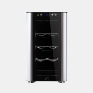 Refrigerador de vinhos CAVS8 Les Petits Champs 8 garrafas, 23L, 3 tabuleiros, termoelétrico, ecrã tátil, 26dB, 70W