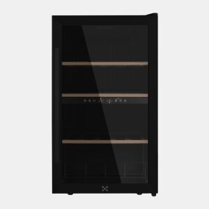 Refrigerador de vinhos 32 garrafas CAVCDB32 Les Petits Champs, preto, dupla zona 5-18°C