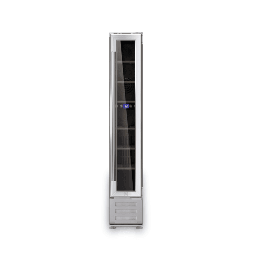 Refrigerador de vinhos CAVSE7 Les Petits Champs 7 garrafas, 22L, 6 tabuleiros de madeira, 41dB, 85W
