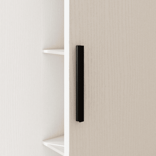 HOMCOM Roupeiro Moderno para Quarto com Barra para Pendurar e Prateleiras 70x37x164 cm Branco HOMCOM Roupeiro Moderno para Quarto com Barra para Pendurar e Prateleiras 70x37x164 cm Branco
