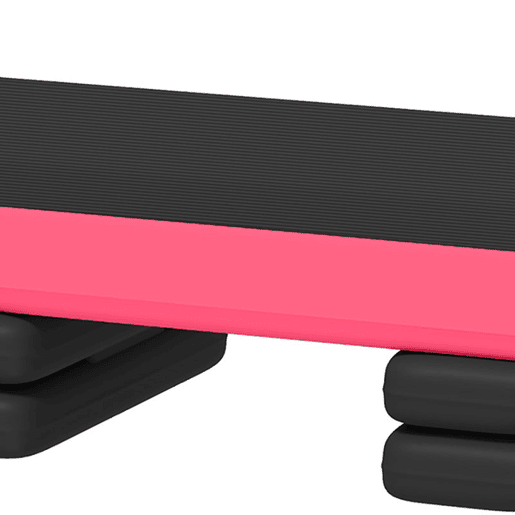 SPORTNOW Step Aeróbico Antiderrapante, Altura Ajustável 10,515,520,5 cm, Carga Máx. 250 kg, 77x36 cm, Rosa e Preto SPORTNOW Step Aeróbico Antiderrapante, Altura Ajustável 10,515,520,5 cm, Carga Máx. 250 kg, 77x36 cm, Rosa e Preto