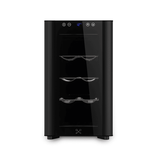 LES PETITS CHAMPS Vinoteca Independiente 8 garrafas CAVSB8, 23L, negro LES PETITS CHAMPS Vinoteca Independiente 8 garrafas CAVSB8, 23L, negro