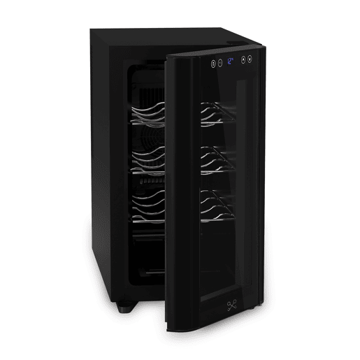 LES PETITS CHAMPS Vinoteca Independiente 8 garrafas CAVSB8, 23L, negro LES PETITS CHAMPS Vinoteca Independiente 8 garrafas CAVSB8, 23L, negro