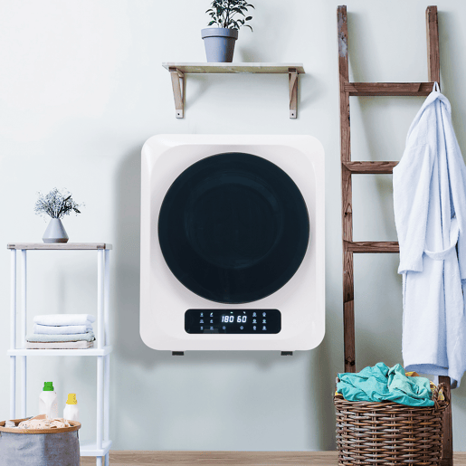 Secador de cabelo 2,5 kg - 6 funções, 850 W, proteção contra sobreaquecimento - Branco