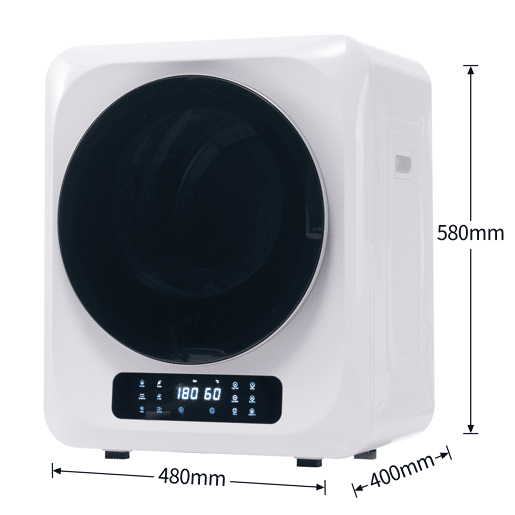 Secador de cabelo 2,5 kg - 6 funções, 850 W, proteção contra sobreaquecimento - Branco