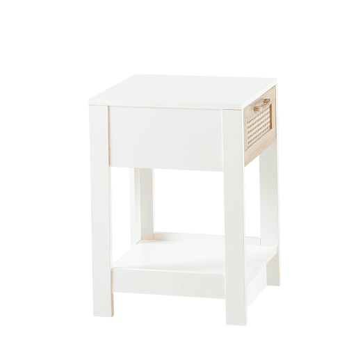 Aparador 63 x 120 x 40 cm - móvel de arrumação em rattan com 2 portas, estilo rústico para sala de jantar - natural Aparador 63 x 120 x 40 cm - móvel de arrumação em rattan com 2 portas, estilo rústico para sala de jantar - natural
