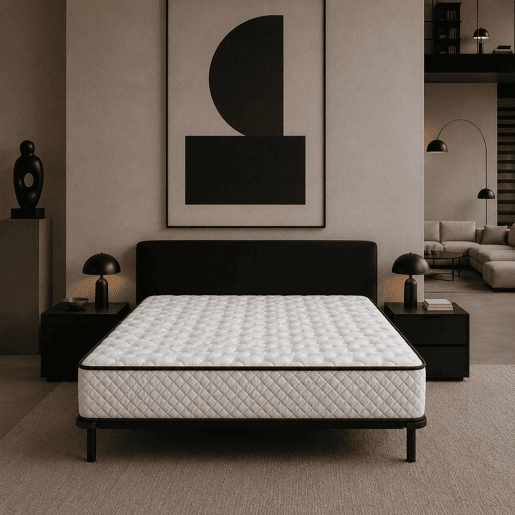 Conjunto de Colchão e Estrado DAGOSTINO HOME (90x190, Altura 20cm)