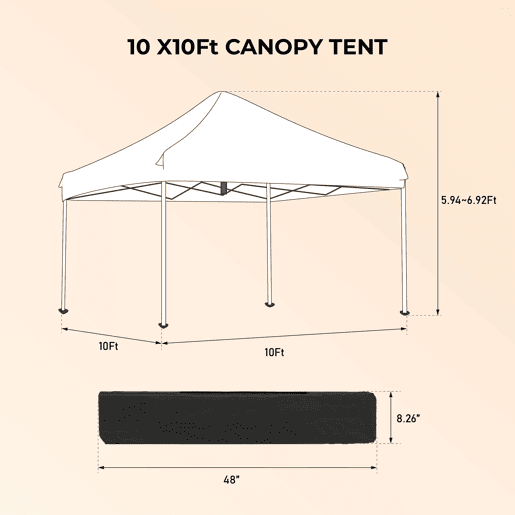 Tenda dobrável de 3 x 3 m - impermeável, estável, resistente ao inverno, com 4 paredes laterais e proteção UV 50+ - preta Tenda dobrável de 3 x 3 m - impermeável, estável, resistente ao inverno, com 4 paredes laterais e proteção UV 50+ - preta