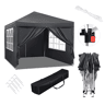 Gazebo de jardim 300x300 cm - resistente para uso no exterior, pátio, casamentos e eventos - antracite