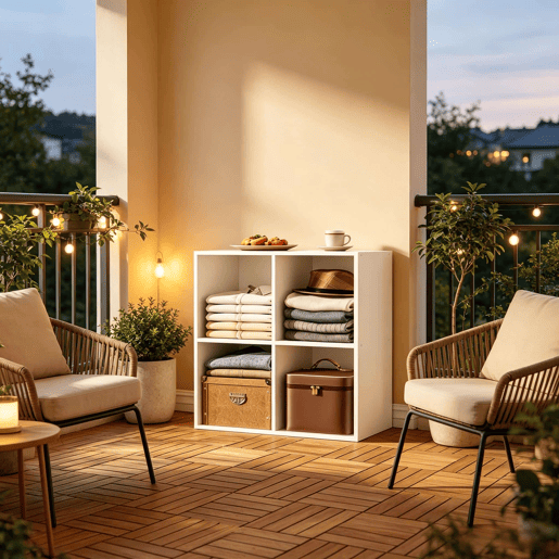 Estante de arrumação - Design compacto e multifuncional, estante com cubos, estante aberta para sala de estarsala de jantar - Branco Estante de arrumação - Design compacto e multifuncional, estante com cubos, estante aberta para sala de estarsala de jantar - Branco