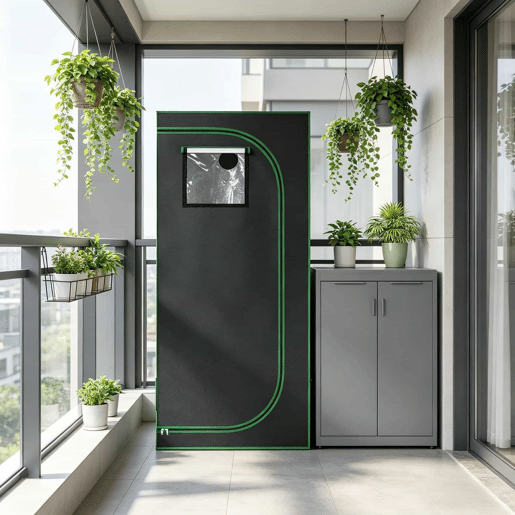 Mini-estufa - Controlo ambiental, resistente, para interior, cultivo de plantas - Preto e verde Mini-estufa - Controlo ambiental, resistente, para interior, cultivo de plantas - Preto e verde