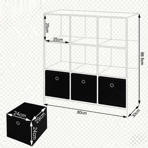 Estante modular - Organizador de arrumação Estante modular - Organizador de arrumação
