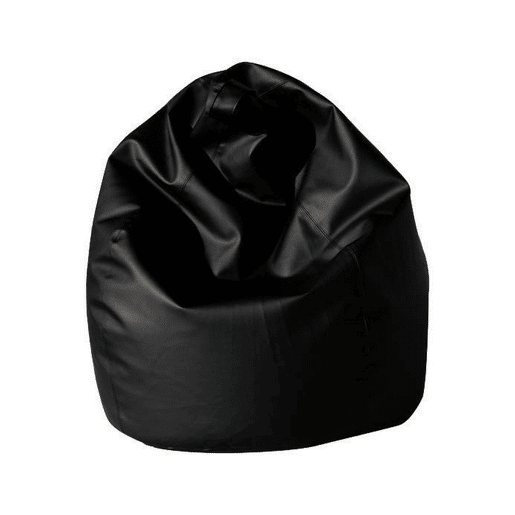Puff em Forma de Saco em Couro Sintético Puff em Forma de Saco em Couro Sintético