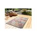 Alfombra de exterior/interior estilo vintage LUNA - ATTICGO 120x170 Alfombra de exterior/interior estilo vintage LUNA - ATTICGO 120x170 Azul Claro