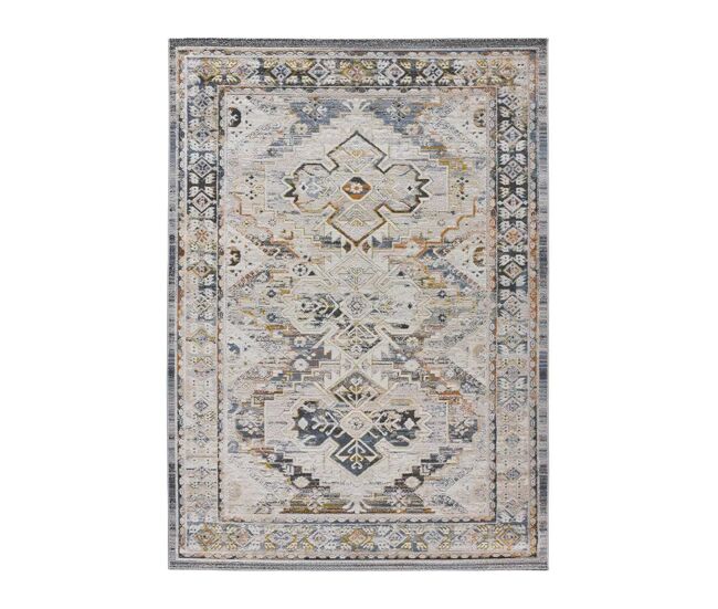 Alfombra vintage multicolor springs, 154x230 cm - atticgo