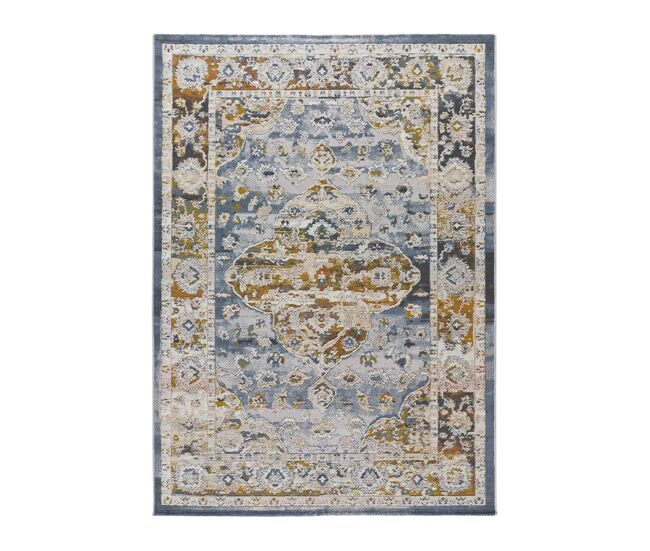 Alfombra vintage multicolor springs, 77x150 cm - atticgo