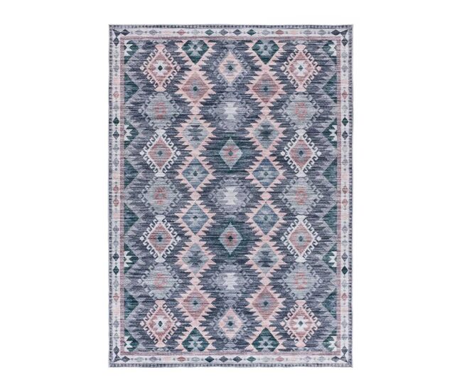 Alfombra étnica multicolor class, 140x200 cm - atticgo
