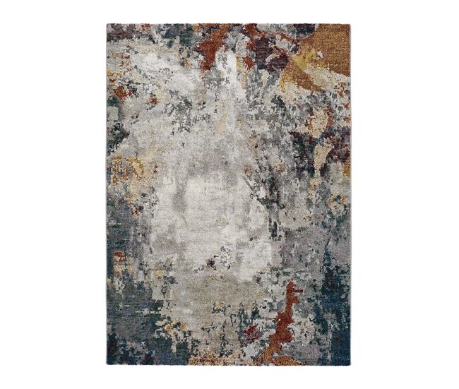 Alfombra abstracta multicolor graffiti, 160x230 cm - atticgo